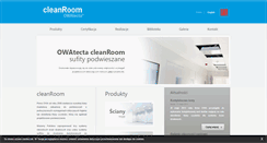 Desktop Screenshot of cleanrooms.pl