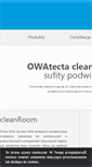 Mobile Screenshot of cleanrooms.pl
